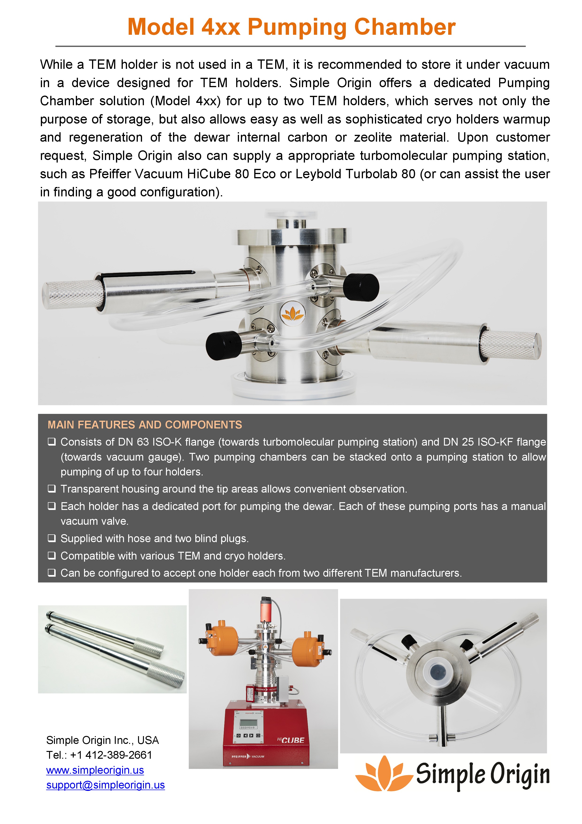 Pumping chamber brochure